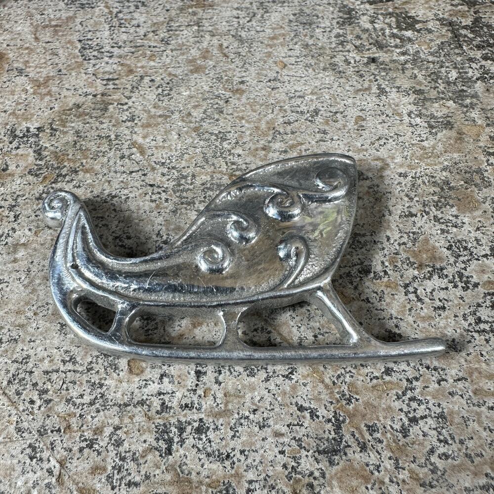 Mariposa Sleight Napkin Weight - Christmas Holiday Santa